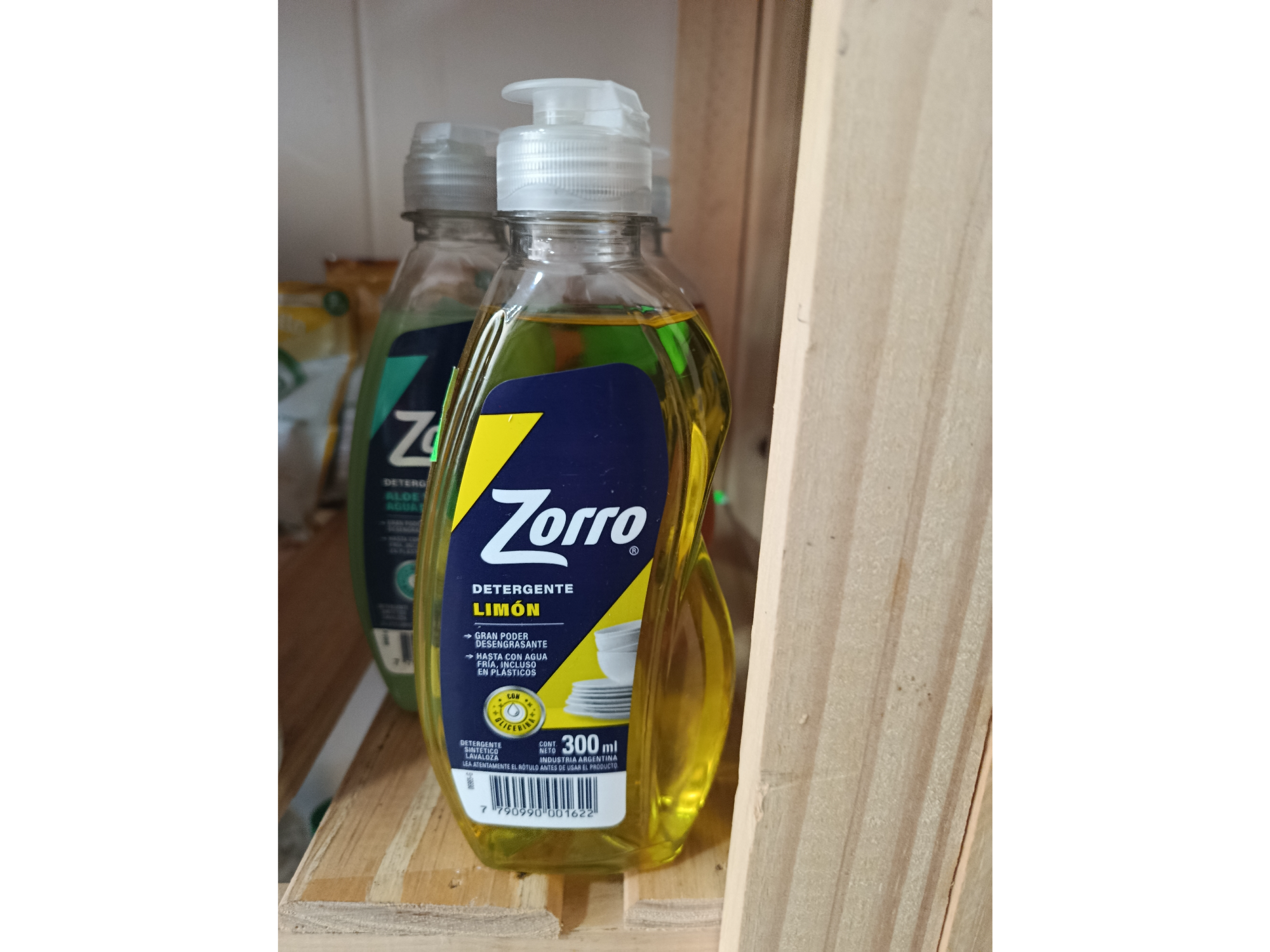 Detergente zorro 300ml