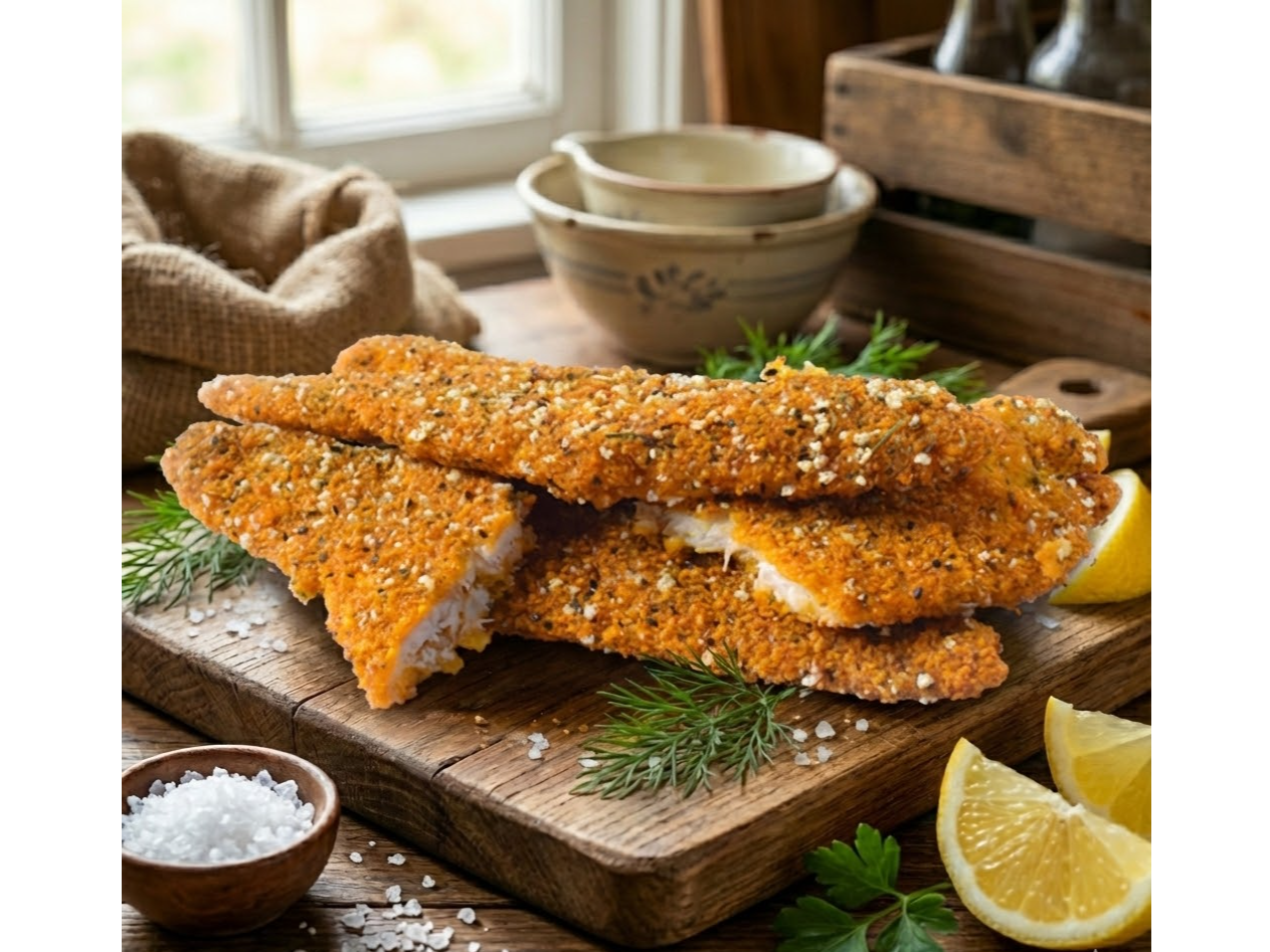 FILET DE MERLUZA A LAS FINAS HIERBAS x 1 kg