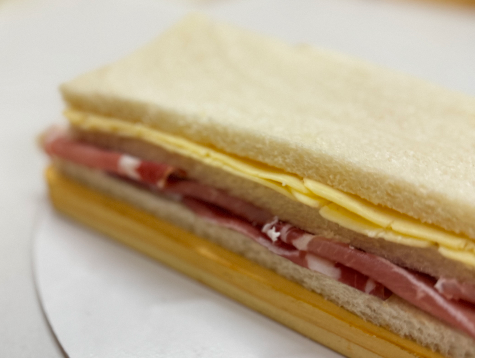 Jamón crudo y queso x3