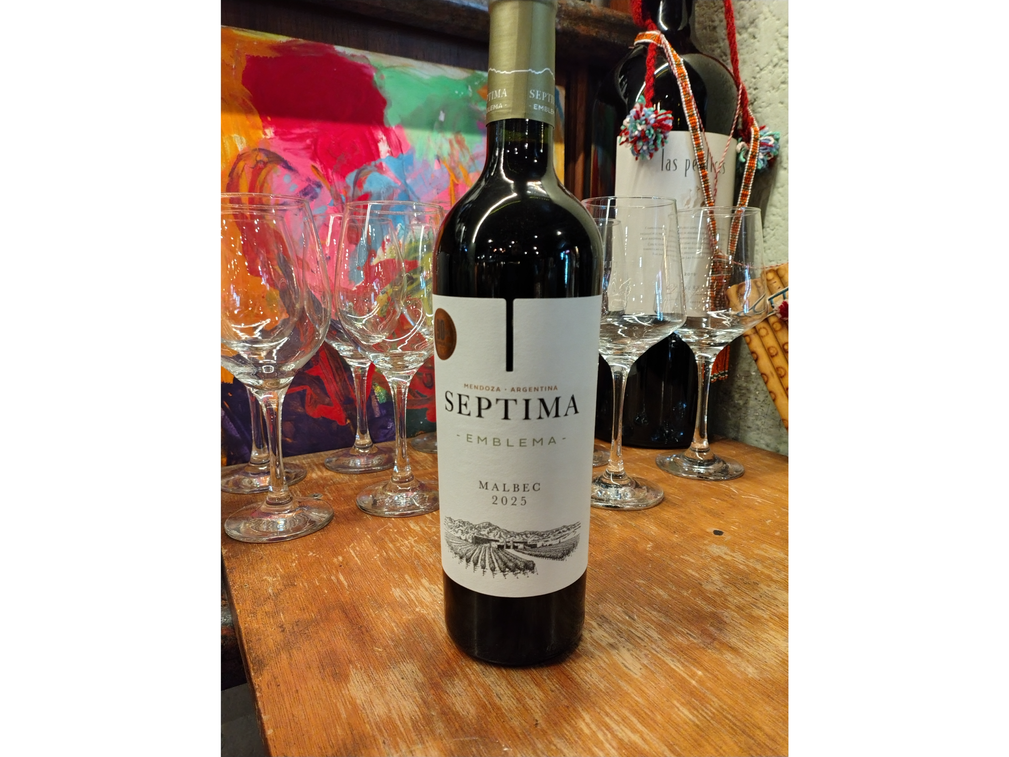 VINO 3/4 MALBEC - EMBLEMA