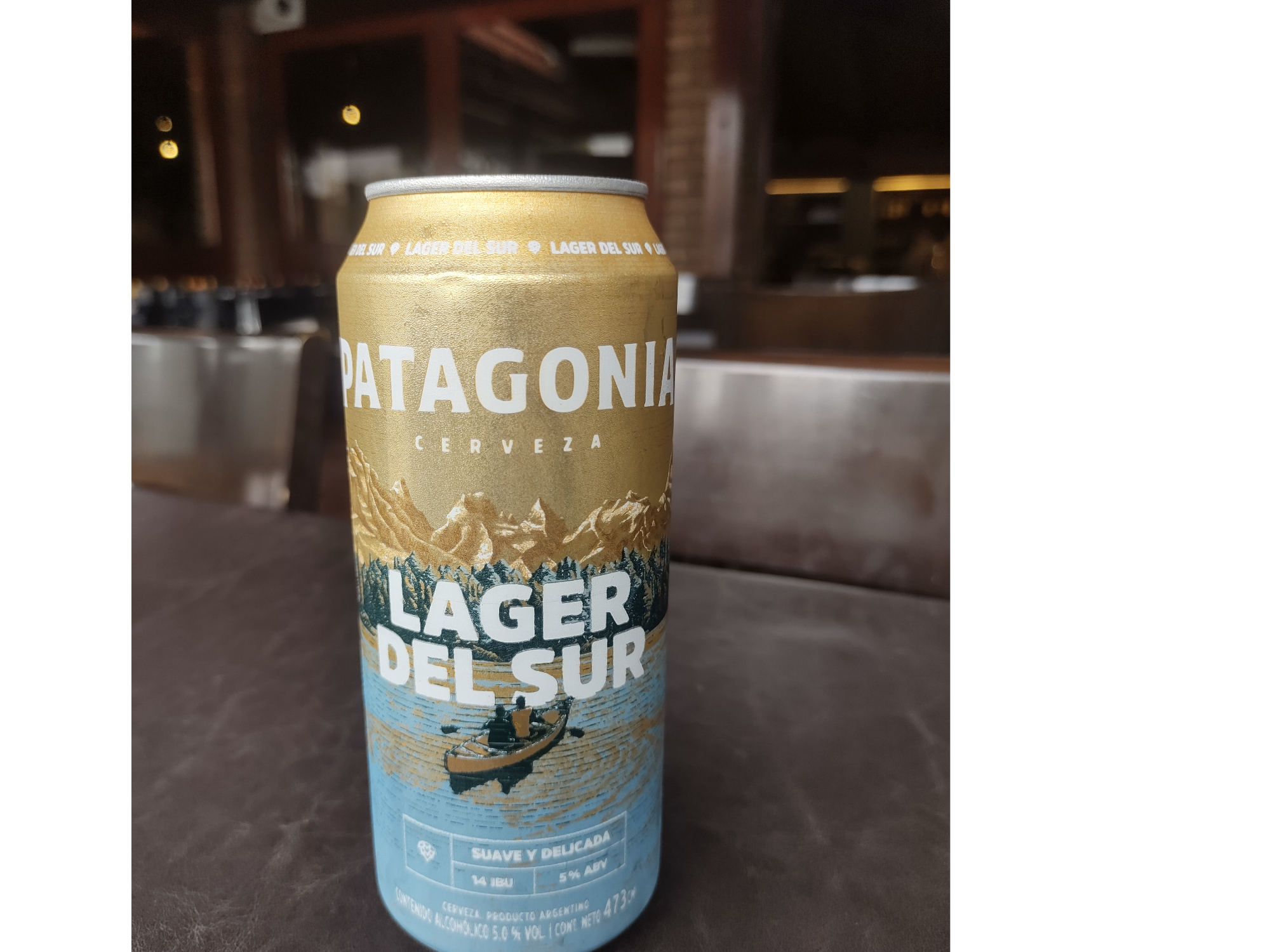 PATAGONIA LATA LAGER DEL SUR