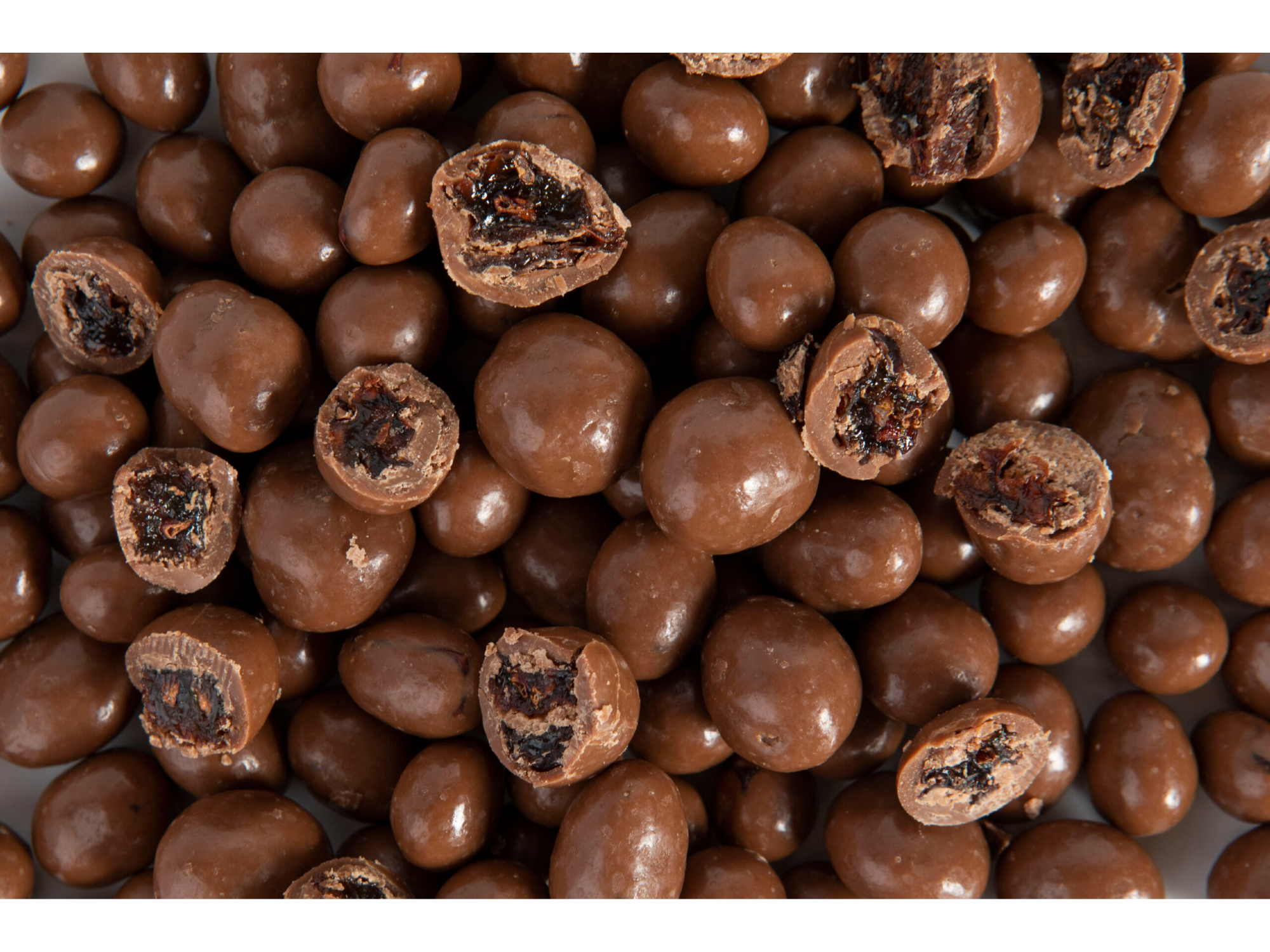 Pasas de uva con chocolate