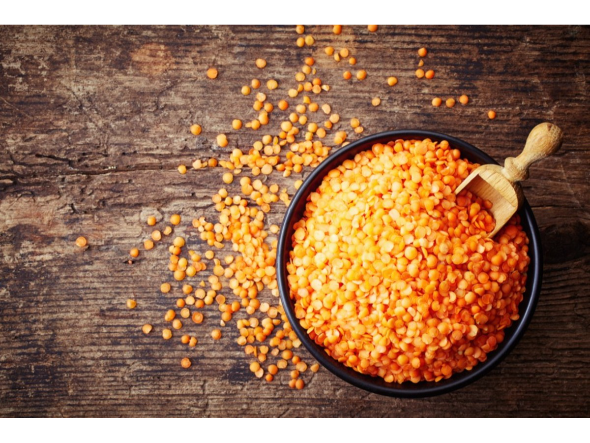 Lentejas naranja Canada (turcas)