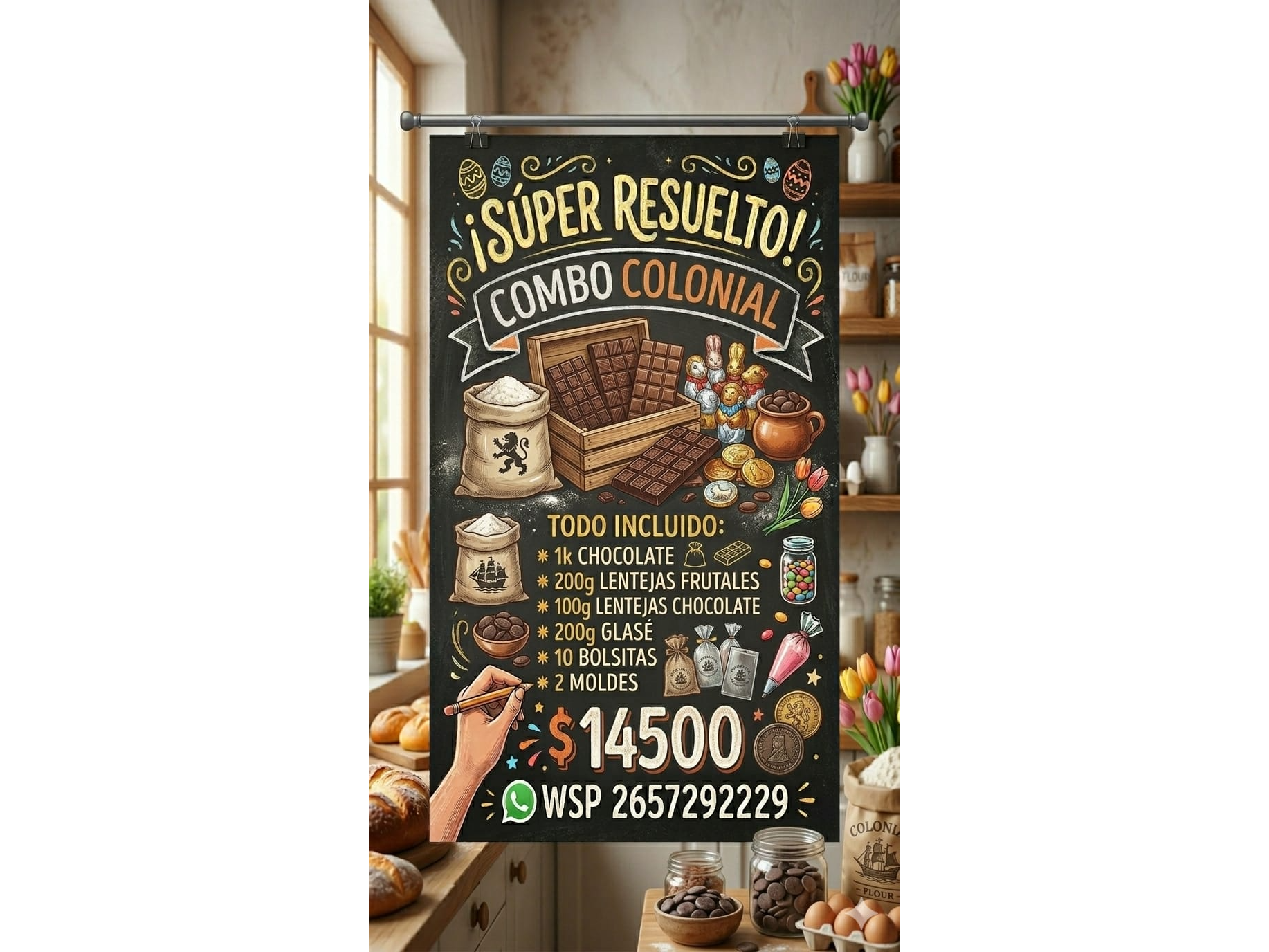 COMBO HUEVO DE PASCUA