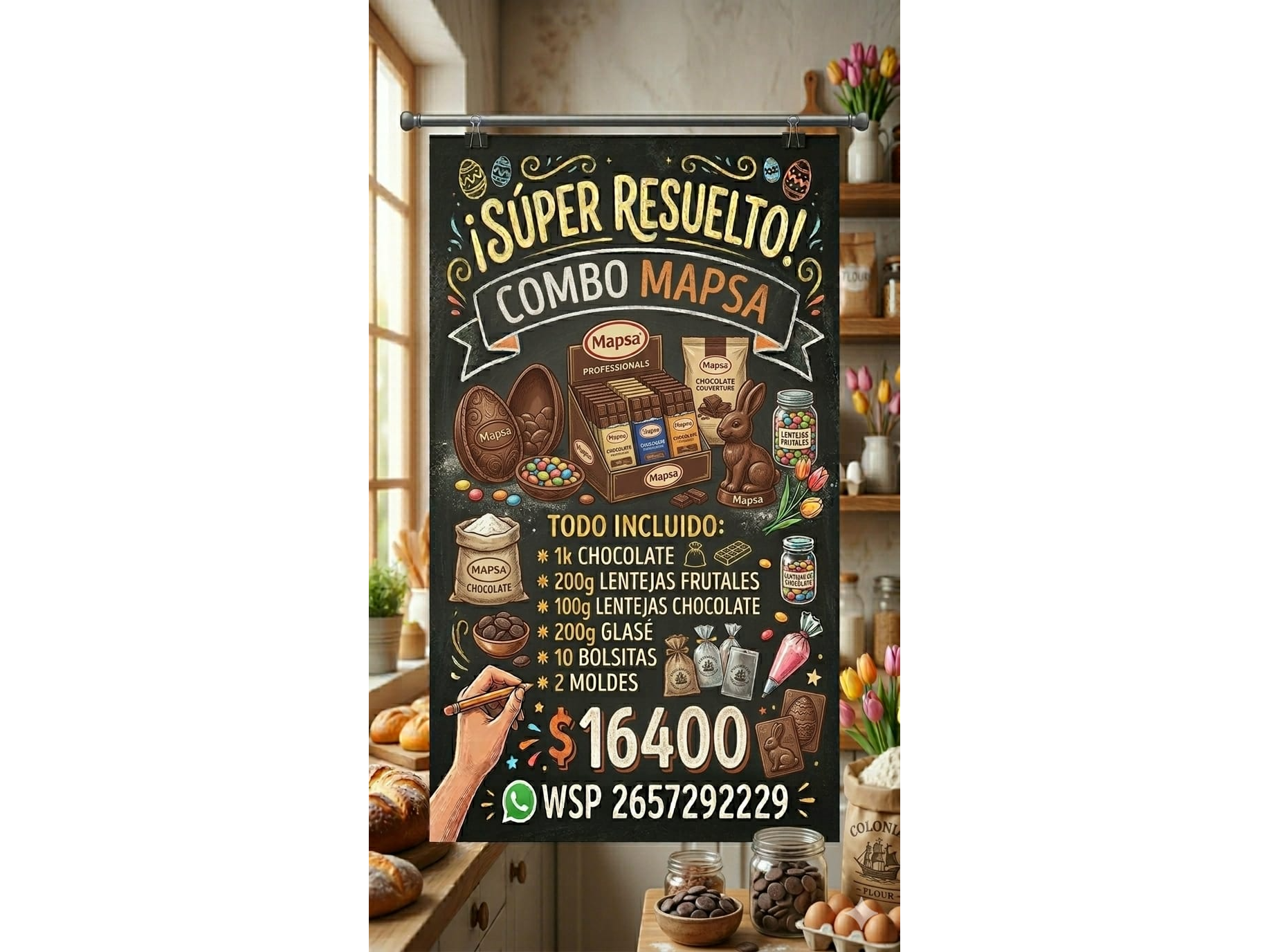 COMBO HUEVO DE PASCUA