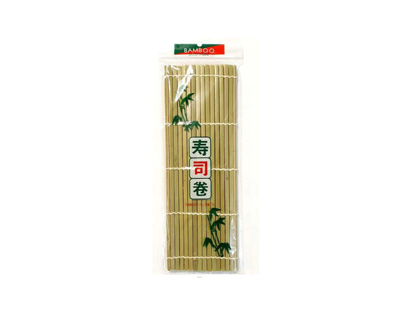 Esterilla Bambu de Varas Chatas 27 x 27 cm