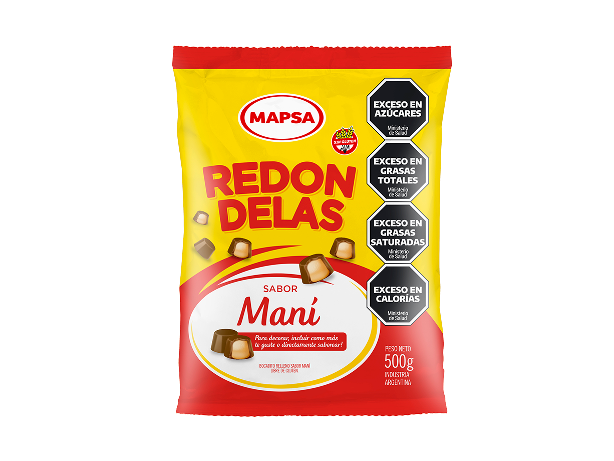 Redondelas rellenas mani