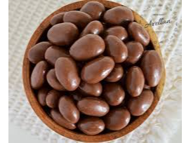 Almendras con chocolate