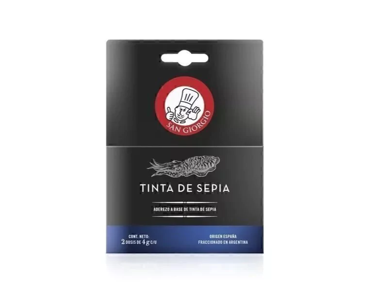 Tinta de calamar 2x4grs