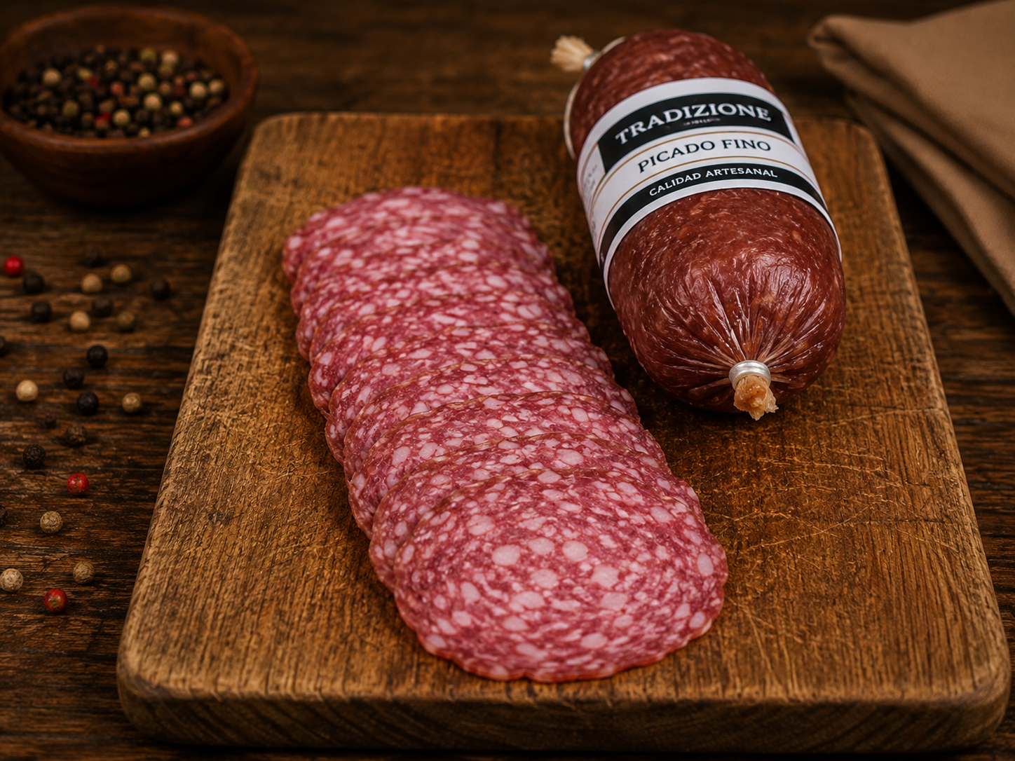 Salamin picado fino - La Francisca