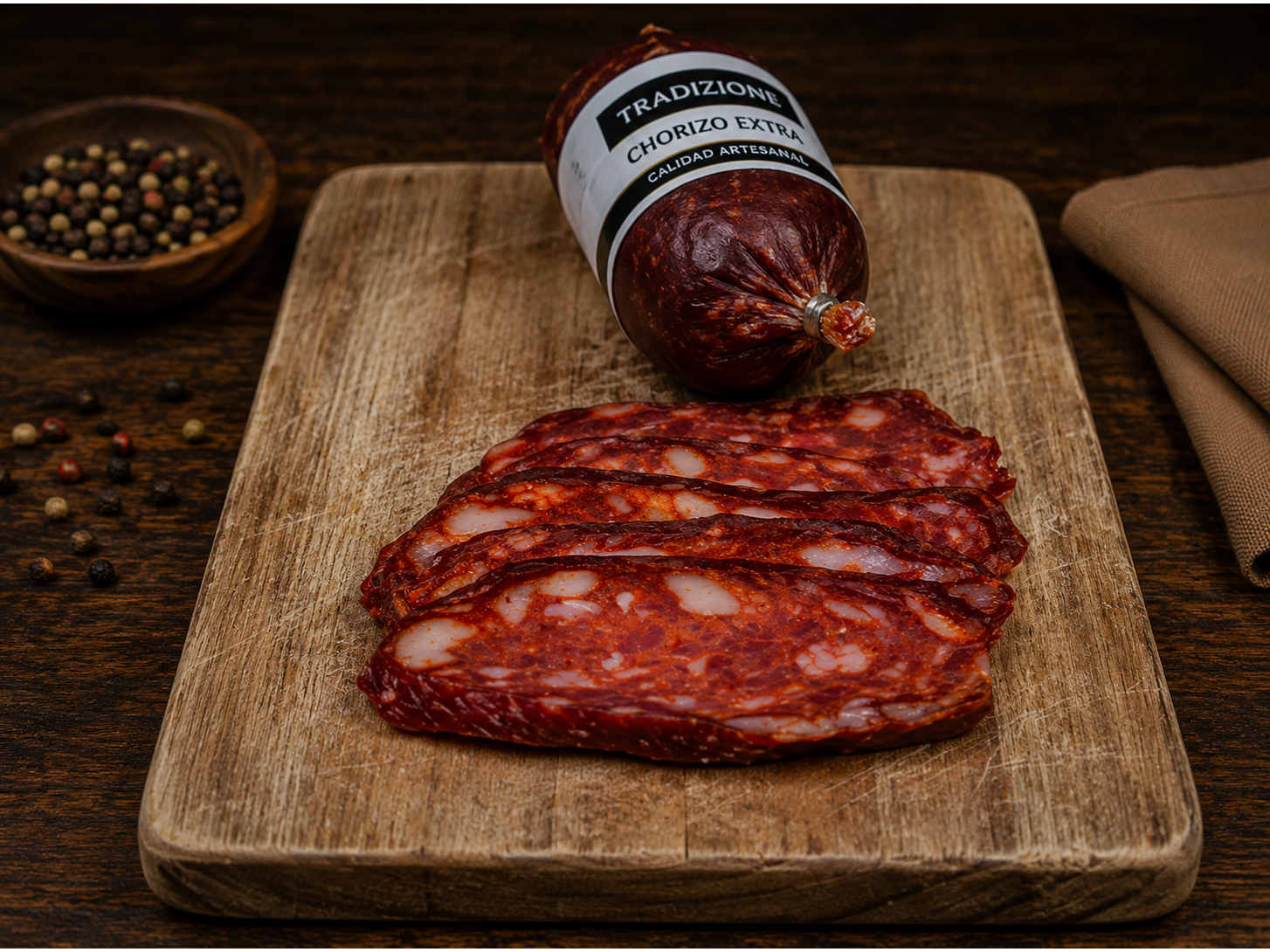 Chorizo Colorado español - La Francisca