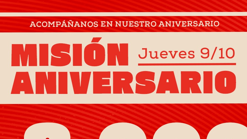 ¡ANIVERSARIO!