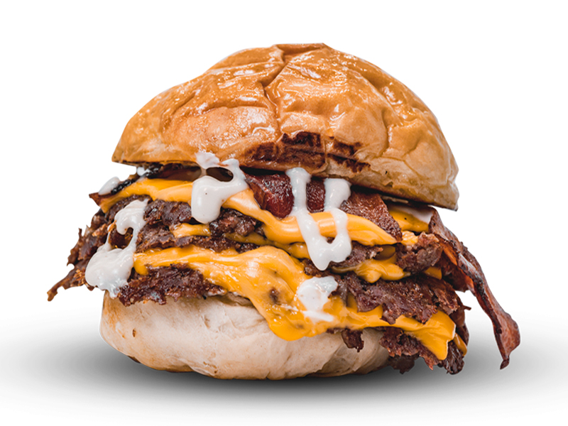 Triple Cheeseburger
