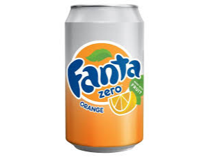 Fanta Naranja Zero 354cc.