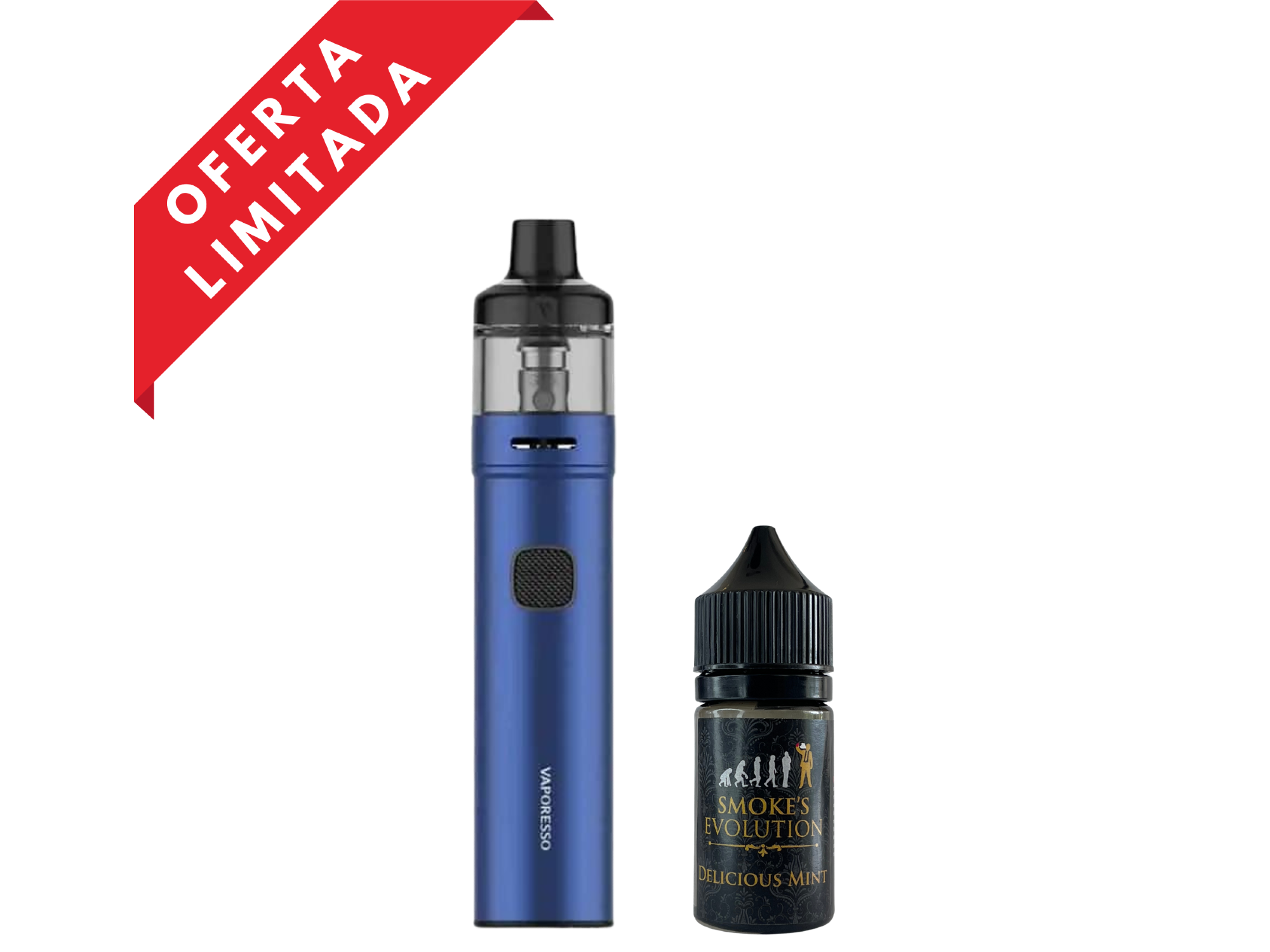 VAPORESSO GTX GO 40 + LIQ DE 10ML