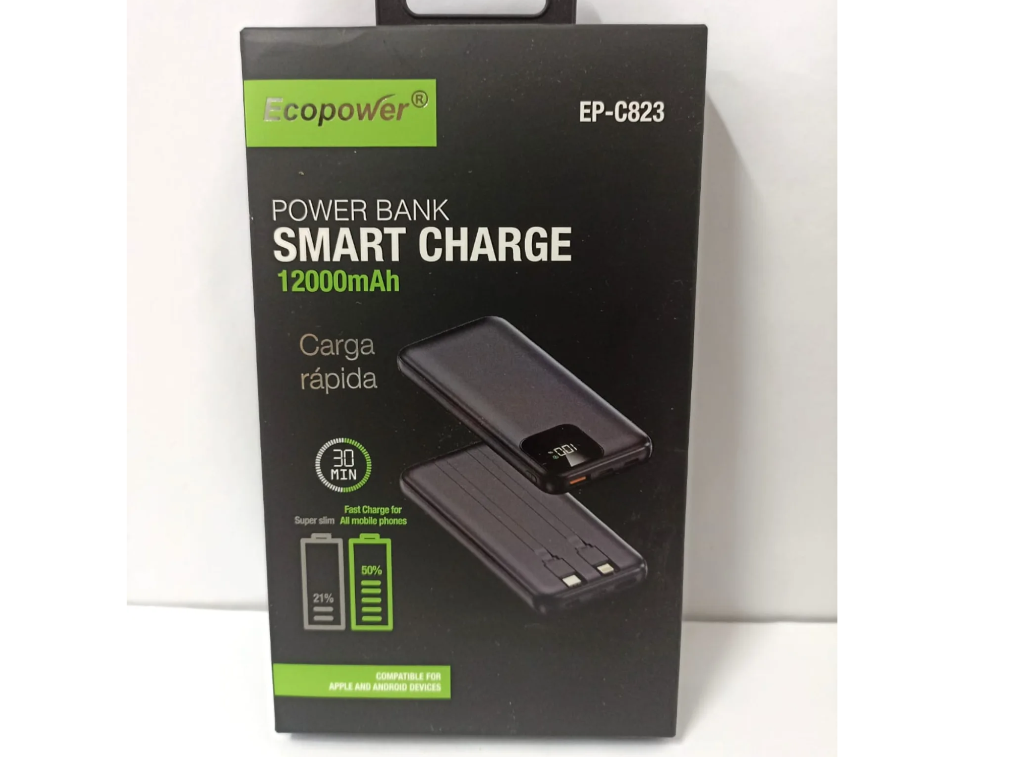 EcoPober Bank 12000mAh