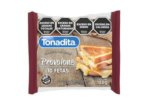 Queso Provolone Fetas Tonadita
