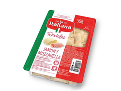 Ravioles De Jamón y Muzza 500GR
