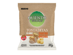 Tostaditas De Arroz 4 Quesos 95GR
