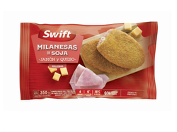 Milanesa De Soja Jamón y Queso 350 GR