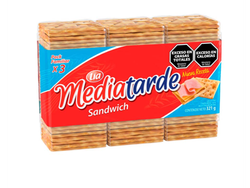 Galletas De Agua Media Tarde Sandwich X3