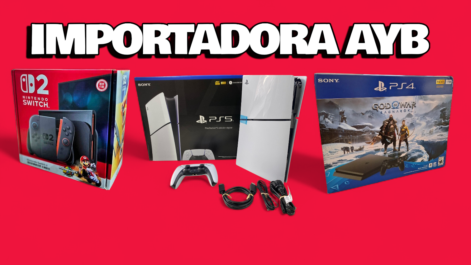 CONSOLAS, LENTES, DRONES