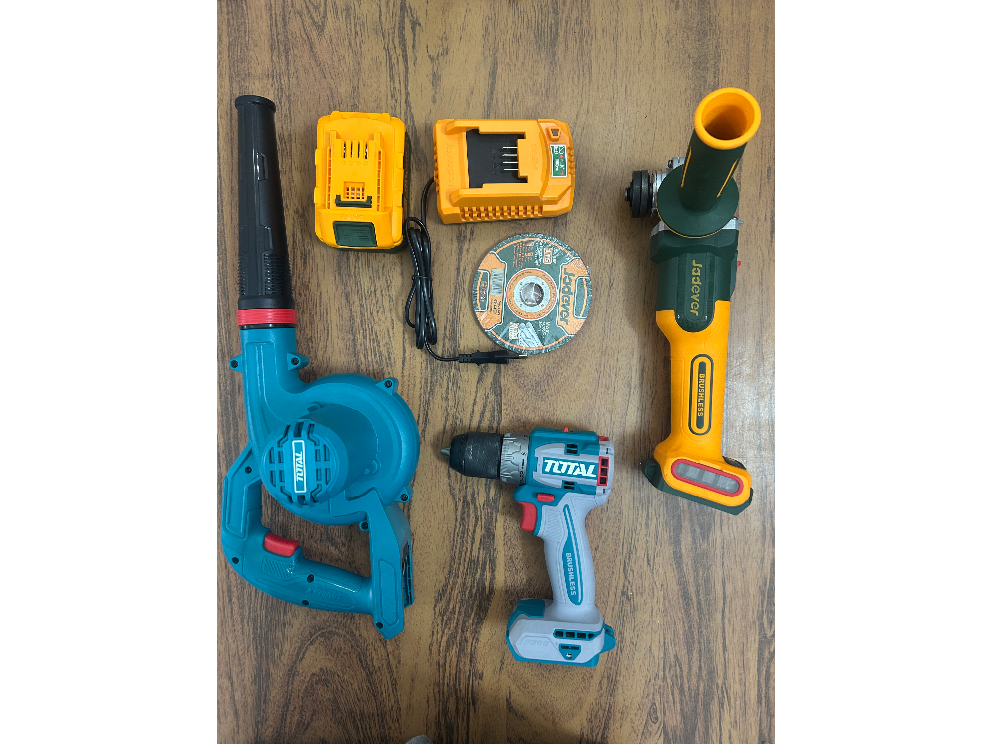 TALADRO SOPLADORA Y AMOLADORA