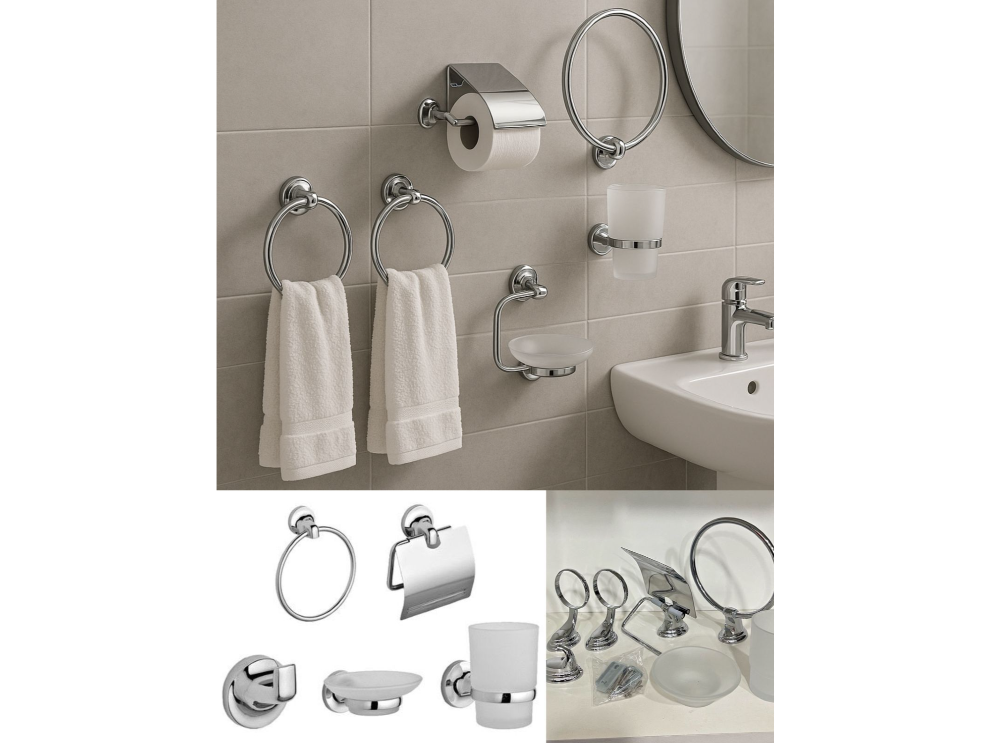 🛁 *KIT PARA BAÑO DE 5 PIEZAS* 🛀🏻🛁