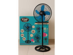 *🌪️ VENTILADOR STAR TRAK 18 - ASPA METALICA 🌪️*