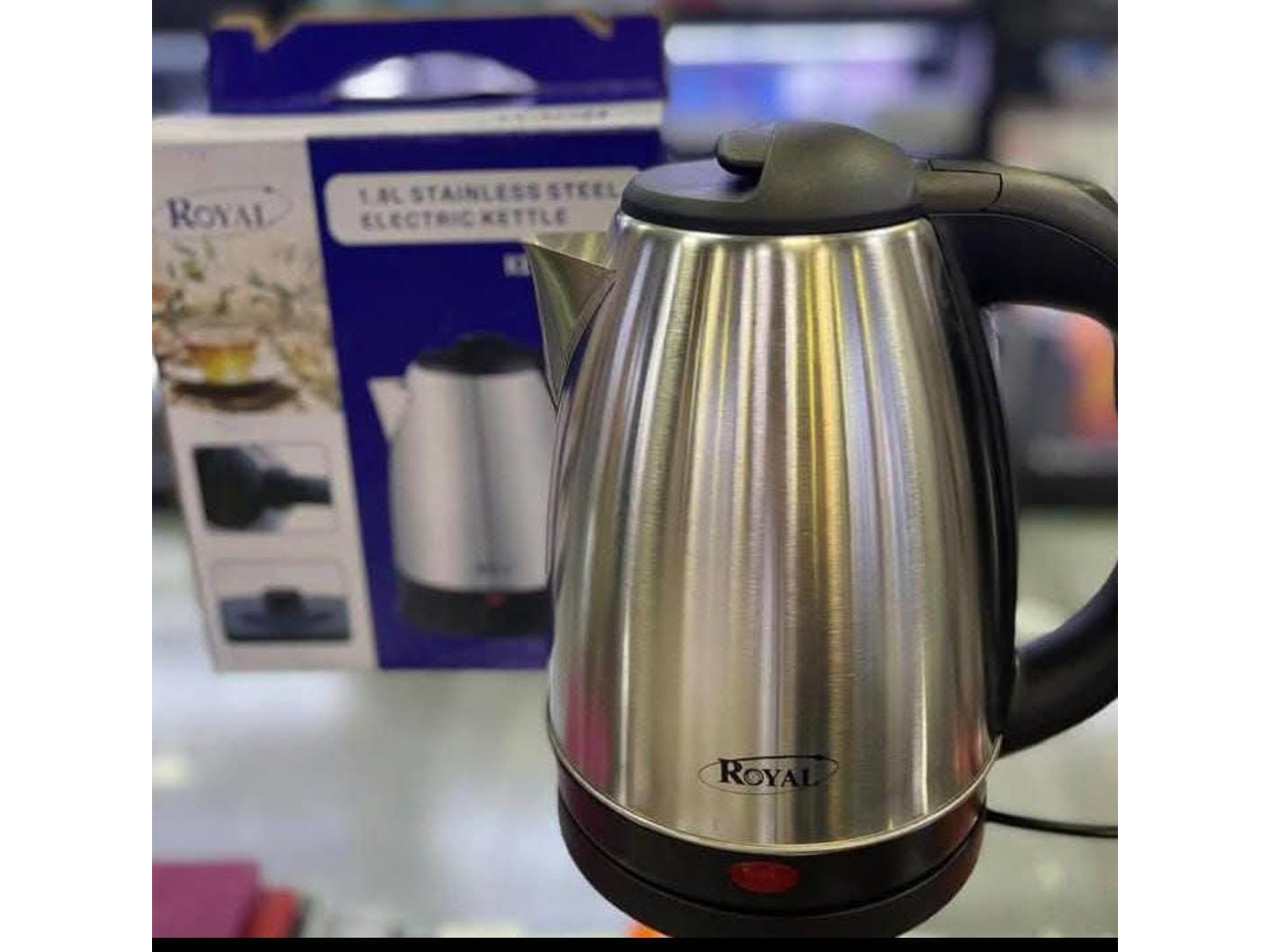 PAVA ELECTRICA DE 1.8LTS ACERO INOXIDABLE