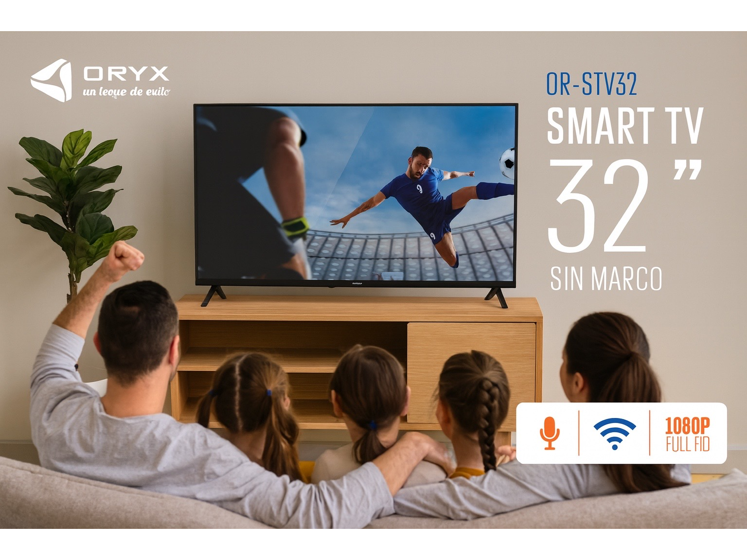 📺 *SMART TV 32" ORYX MARCO INFINITO*