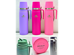 🧉 TERMO MEDIA MANIJA BROWN CON TAPA MATE 🧉