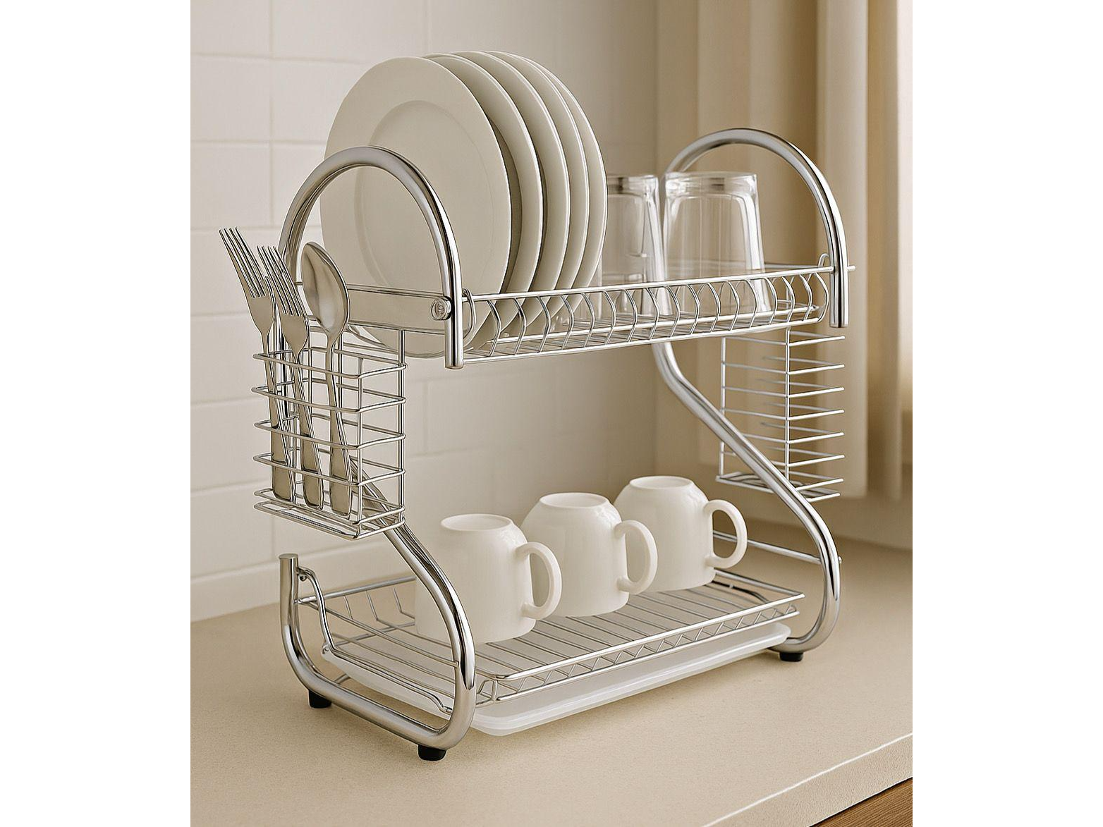 🍽🫗 ESCURRIDOR-SECAPLATOS NEW ARRIVAL ACERO INOXIDABLE 🫗