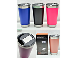 🍻🍹 VASO CON DESTAPADOR ACERO 🤩🍻