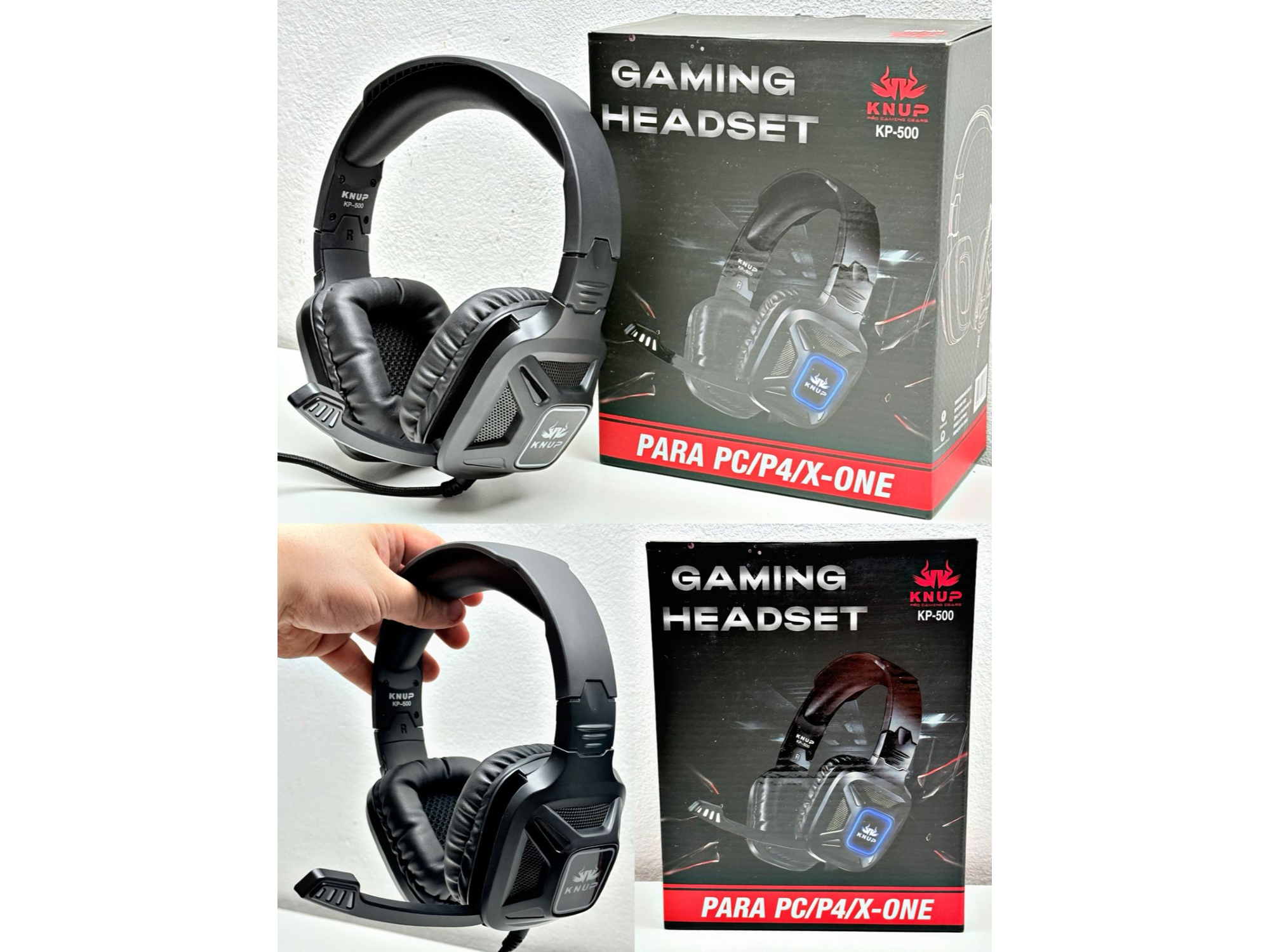 ✨ Auriculares Gamer KNUP KP-500 ✨