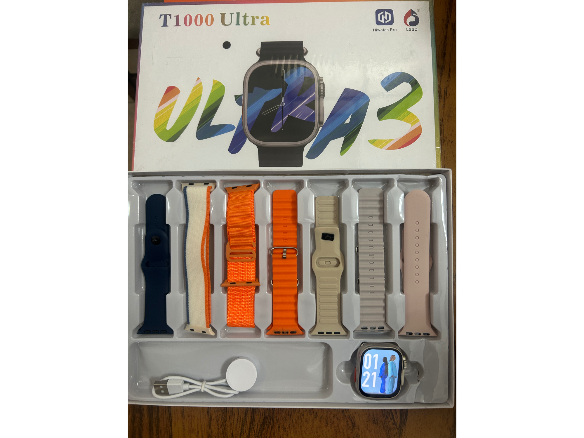 *⏱️ Reloj Smartwatch ULTRA3 con 7 mayas*