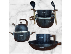 JUEGO DE OLLAS  YUMI 11 PIEZAS