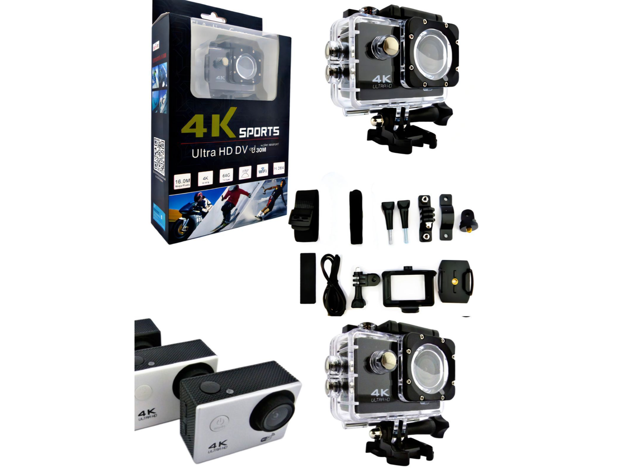 📷CAMARA SPORT ANGULAR PARA VIAJES GO PRO 4K📷