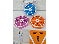 🔌 Alargue-Zapatilla exagonal con usb