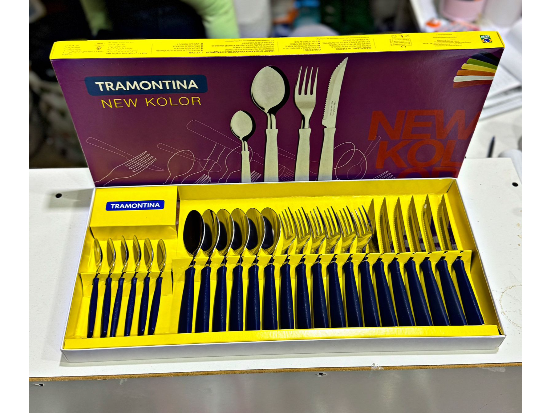 🍴🍽 CUBIERTO TRAMONTINA X24 PIEZAS 🍴💥