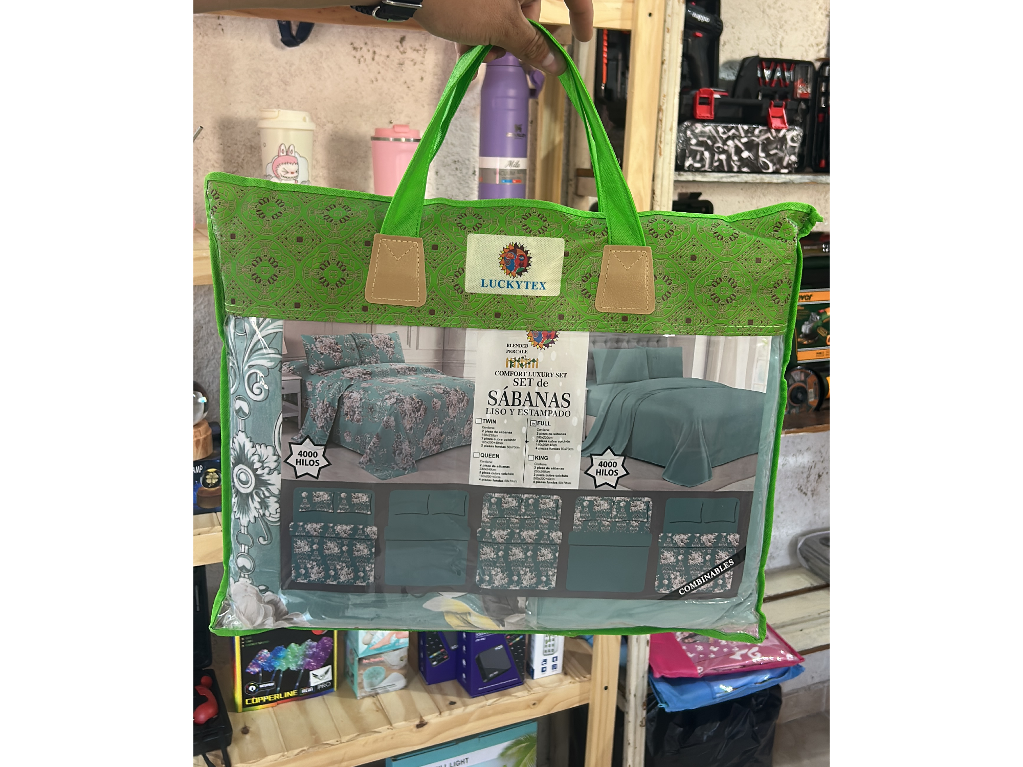 SABANA 8 PIEZAS FULL 2 PLAZAS