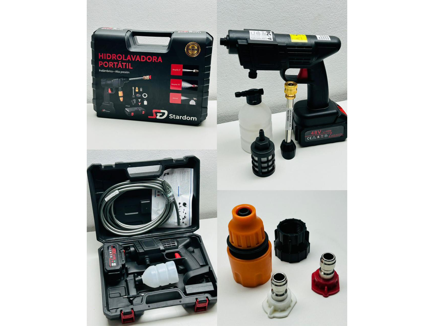 🚿💥 HIDROLAVADORA PORTÁTIL INALÁMBRICA 💥🚿