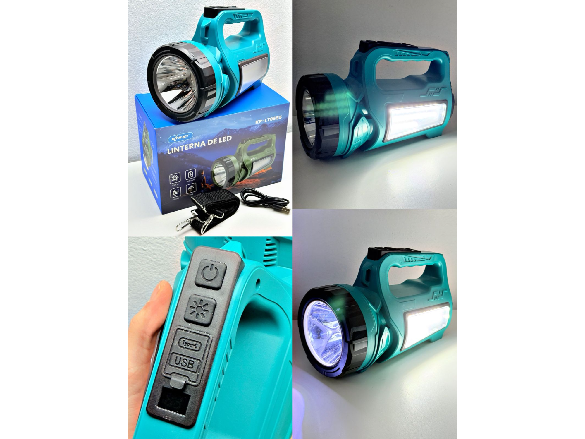 🔦💡 Linternon LED recargable Knup