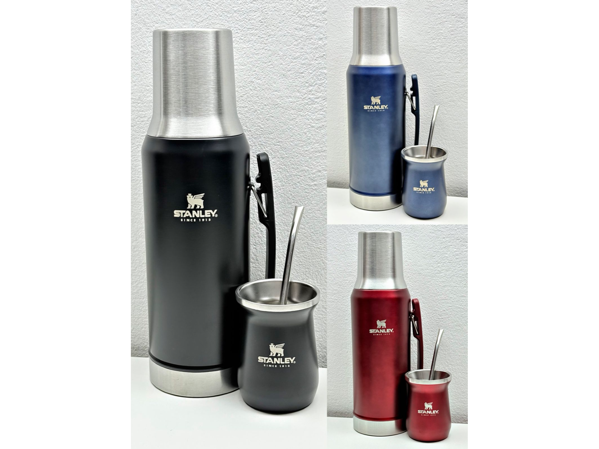 🧉🌈 COMBO TERMO MATE SYSTEM PERLADO 🔥🍶