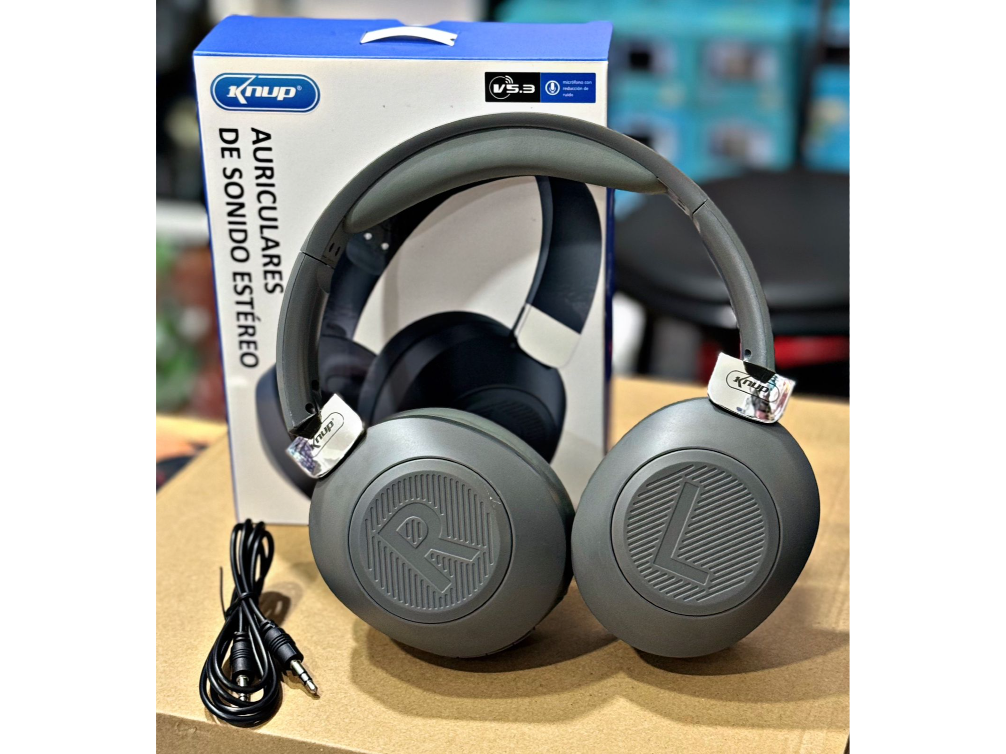 🎙💥 AURICULAR VINCHA KNUP EXTRA BASS 🎧💥