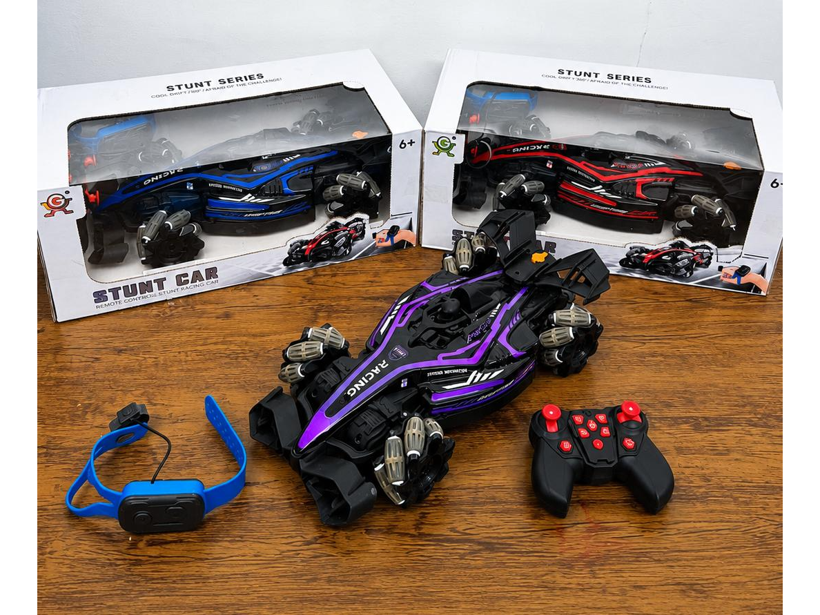 *🏎‍🟀💥 AUTO STUNT RC CON CONTROL POR GESTOS + CONTROL REMOTO 💥🏎‍🟀*