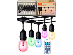 💡 GUIRNALDA DE FOCOS LED IMPRRMEABLES PORTATIL RGB ☀🌈
