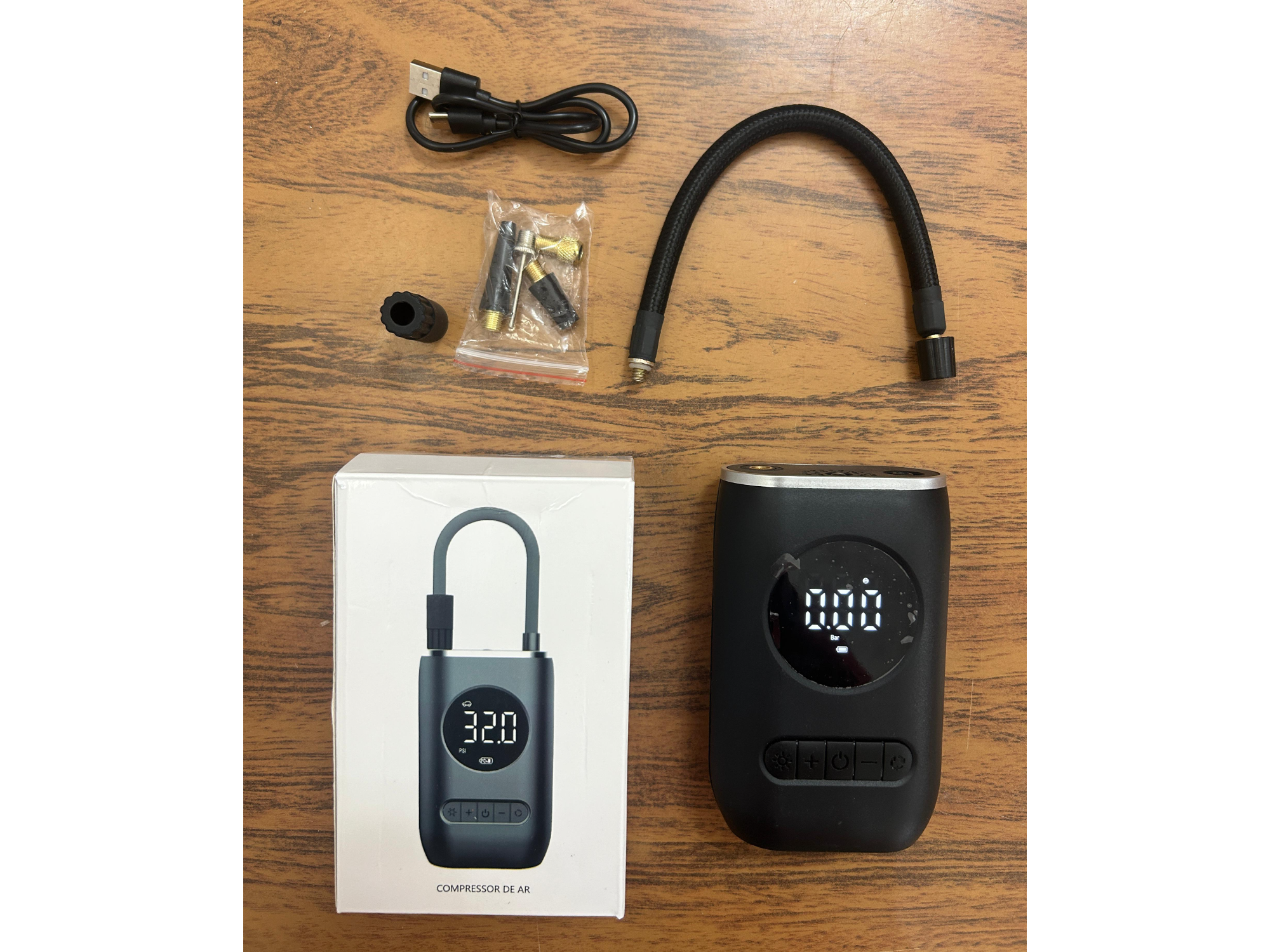 🛞 Compresor de aire portátil