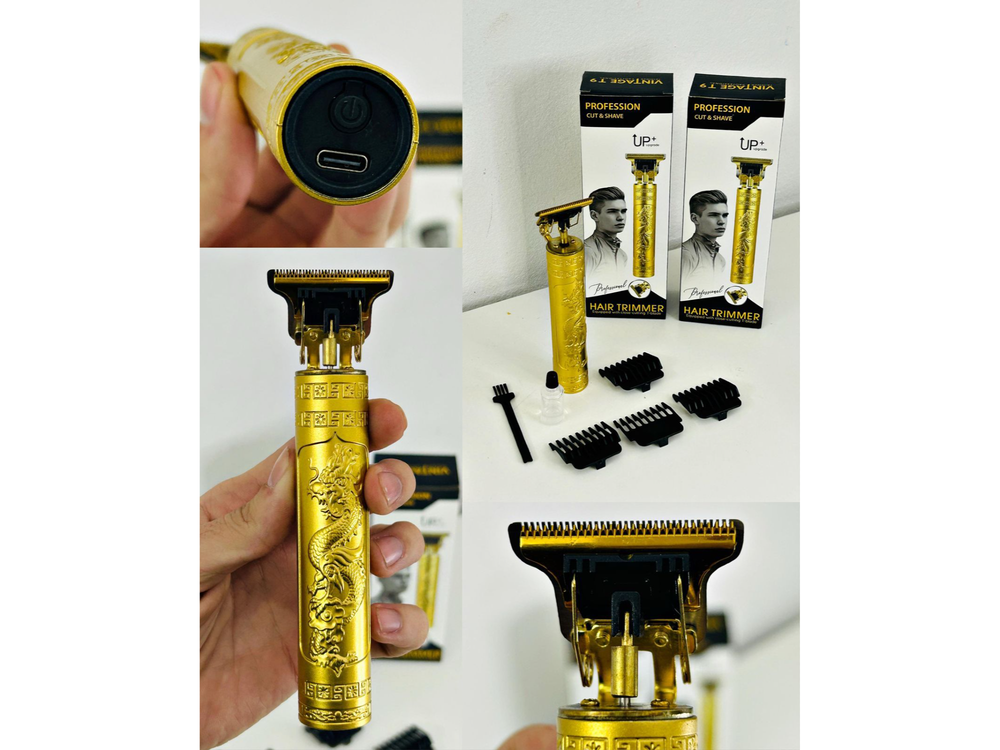 💇🏻‍♀🌪 PATILLERA VINTAGE T9 DRAGON PLÁSTICA 💇🏻‍♂🤩