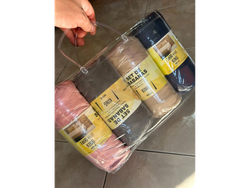 Paquete de 4 sábanas elásticas más fundas de algodón🥳💗
